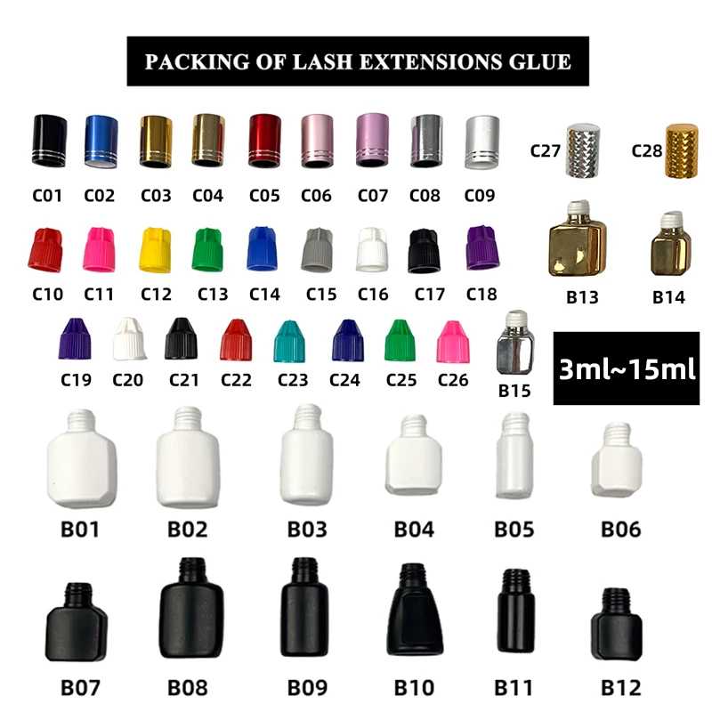 Wholesale Private Label Low Humidity Best Lash Adhesive Eyelash Extension Glue Korea