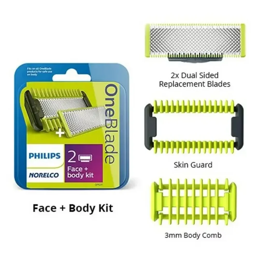 Philips Norelco Oneblade Сменное лезвие лицо + обвес мульти/80)