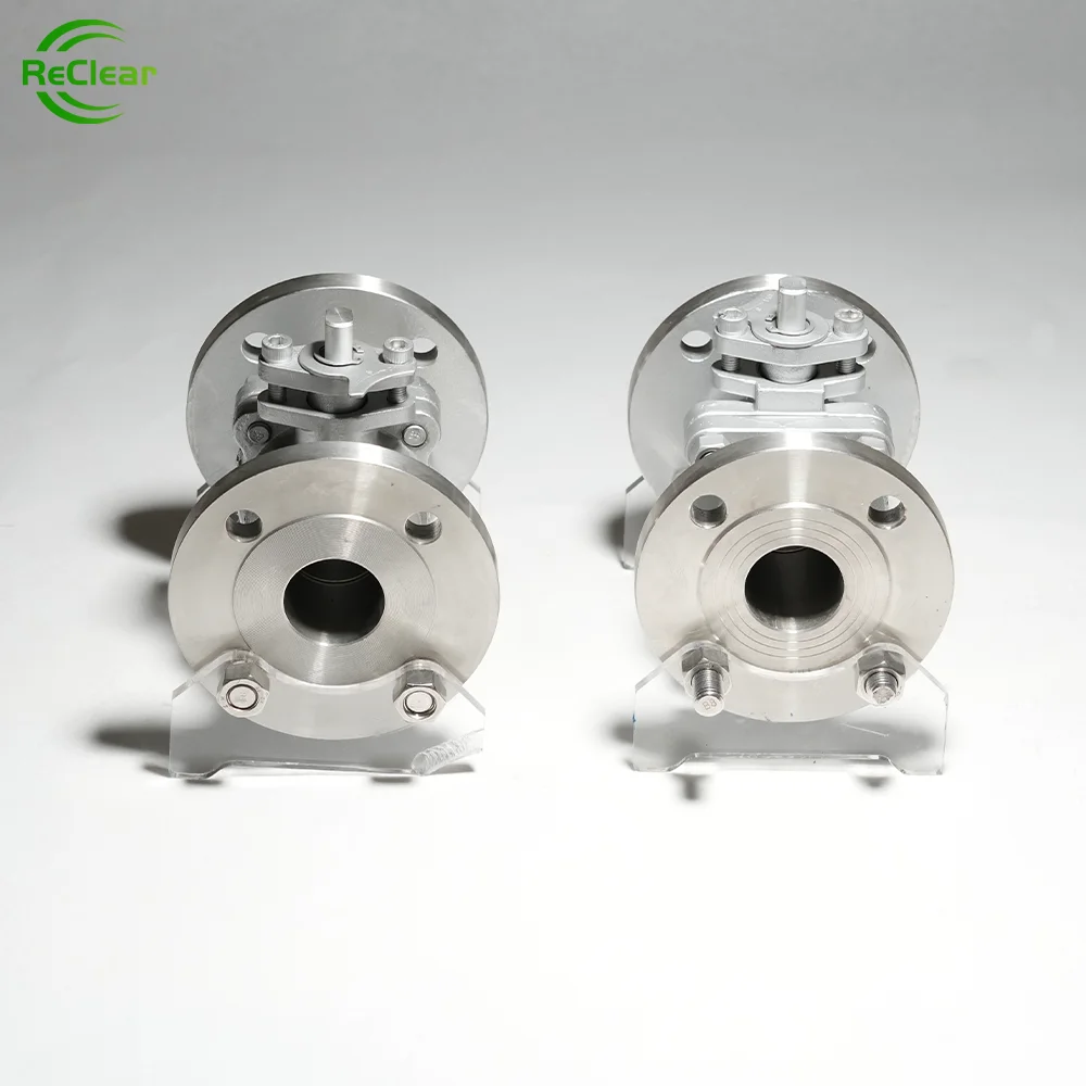Lining Fluorine Ptfe Manual Operated Flange Connected Cast Iron Ball Valve