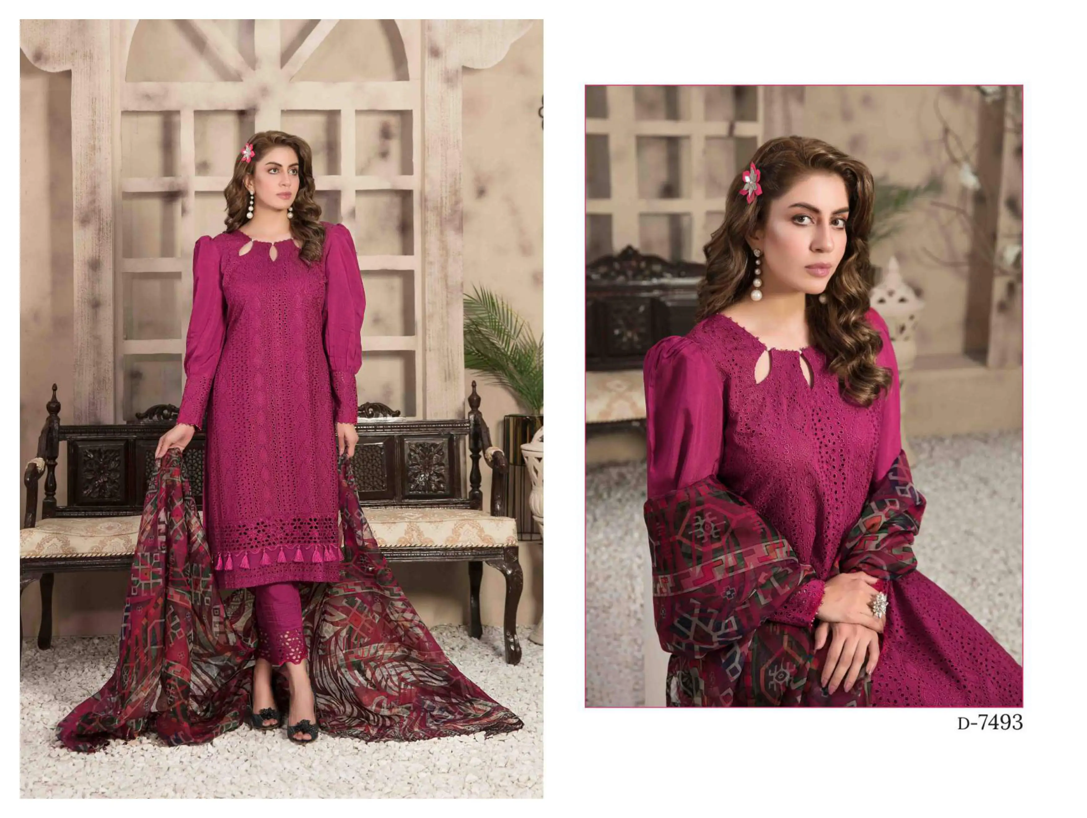 Embroidery Design Ladies Dress | 2022 New Arrival Pakistani Women 3 Piece Party Wear Embroidery Dresses For Sale