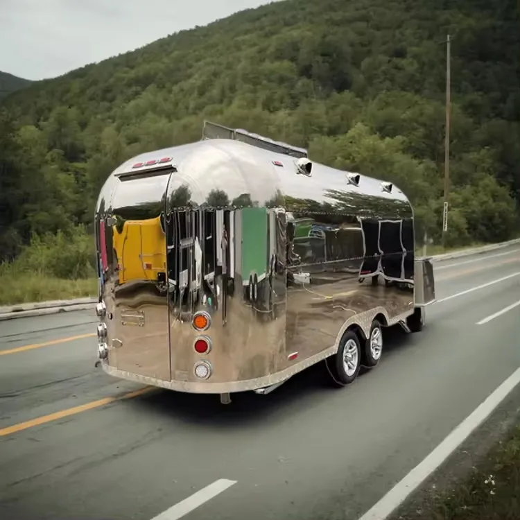 Food Truck Carts And Food Trailers Fast Airstream Food Truck For Sale