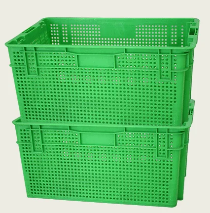 Новинка 2023 усовершенствованный пластиковый складной ящик для хранения контейнер фруктов с крышкой.