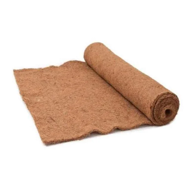 2024 Hot Deal 100% Natural Coir Needle Felt Rolls Indian Manufacturer & Exporter for Garden Use