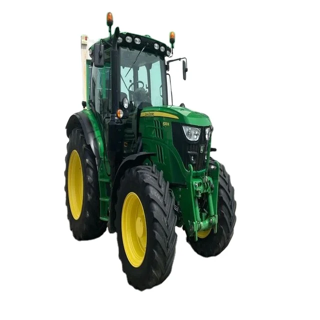 Дешевый сельскохозяйственный трактор Johnee Deeree Johhn 6130R колесный мощностью 150 л.с. для тяжелых сельскохозяйственных условий