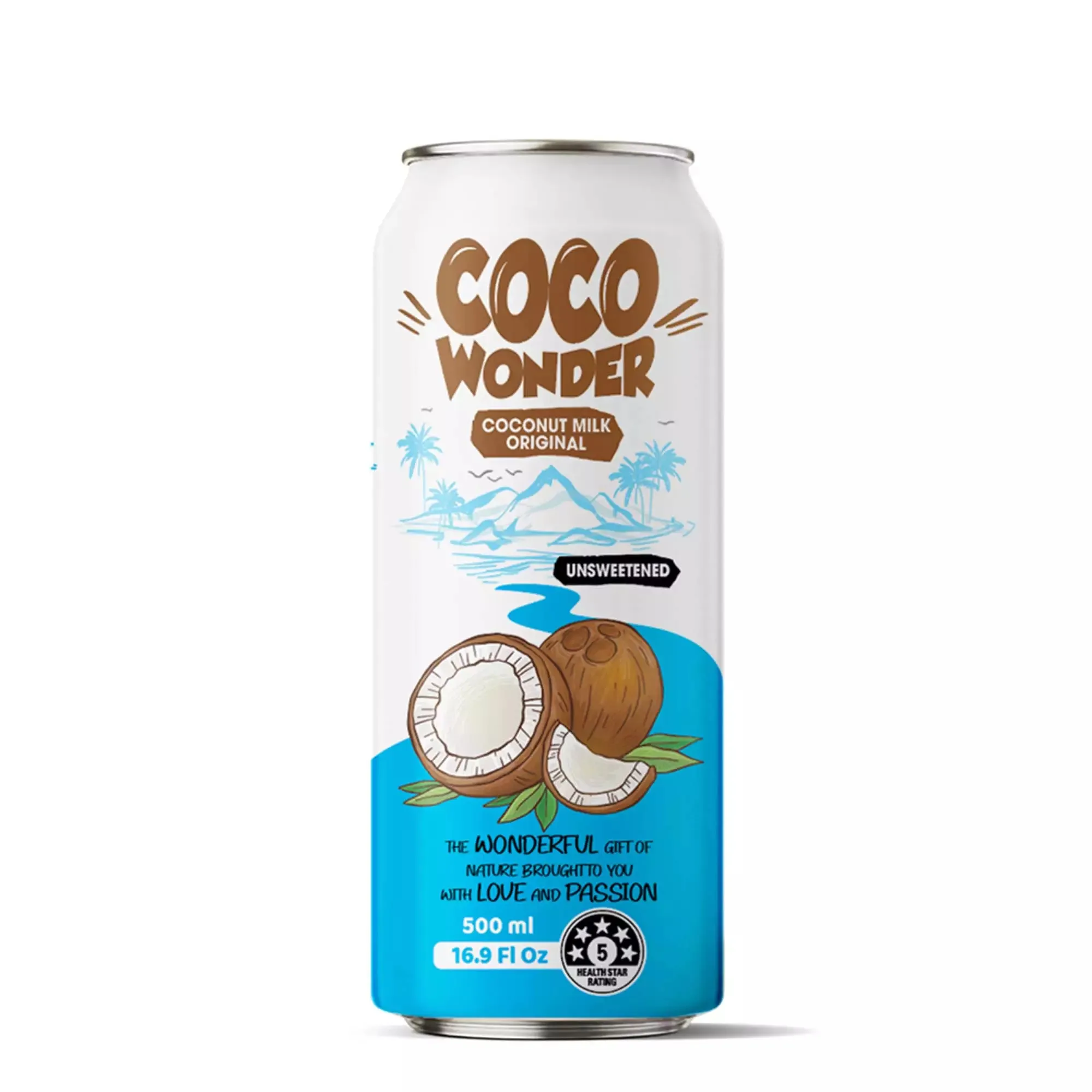 Coconut Water 500ml Cocowonder Coconut Milk Original Made in Viet Nam Low Fat Free Sample Beverage Manufacture Private Label OEM