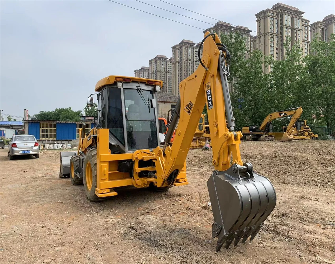 JCB 3CX for sale/JCB used backhoe loader in China used JCB 3CX 4CX retroexcavator for sale