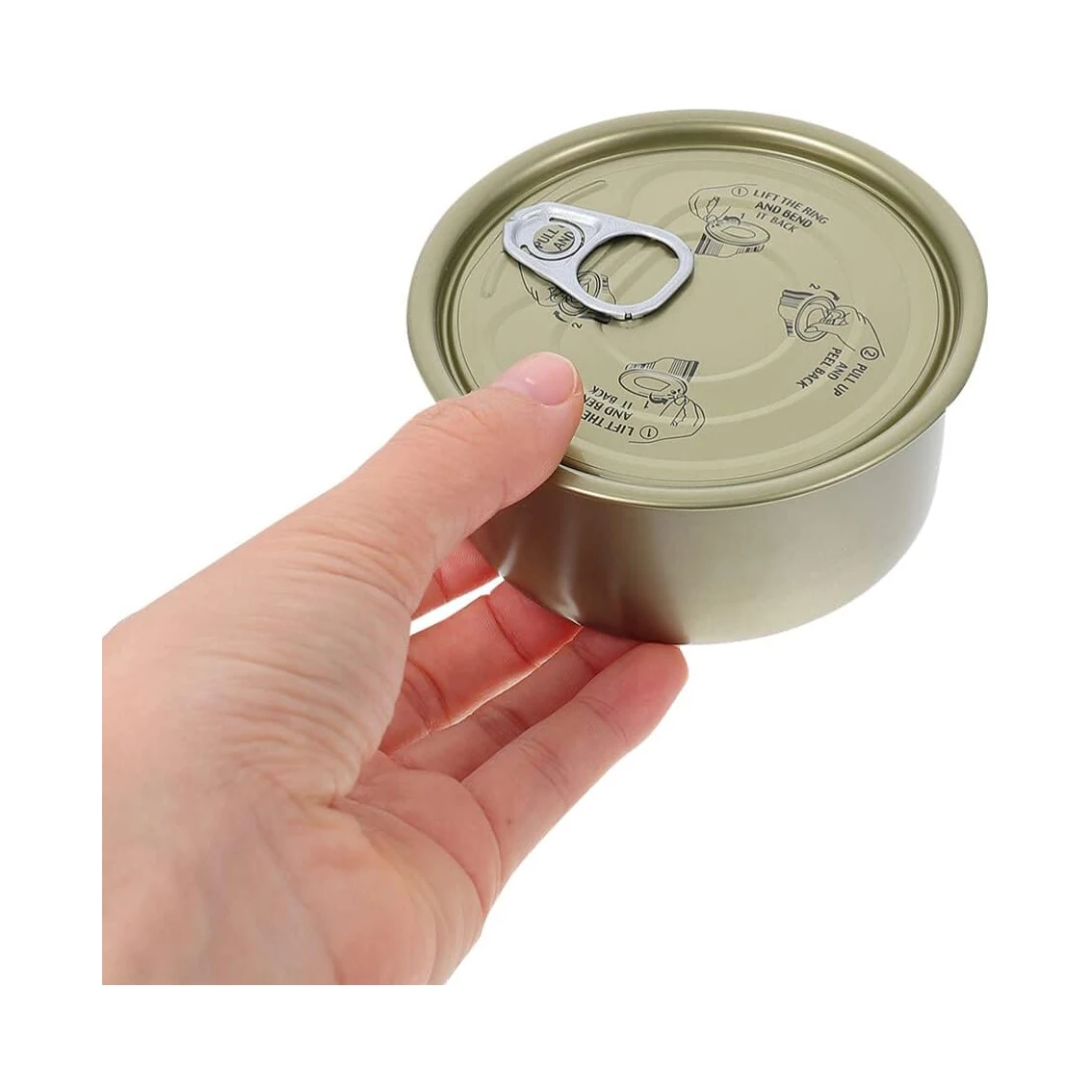 Food Grade Empty air tight tin containers Easy Open Self Seal aluminium tin can For Tuna Tomato Sauce Meat Pet Food Canning