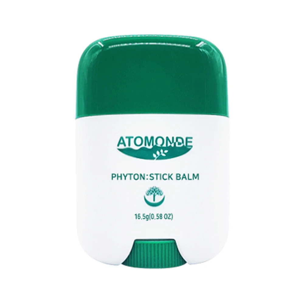 Phyton Stick Balm Korean Excellent calming cooling effect baby and adult hot dry troubled skin deep green grade ATOMONDE