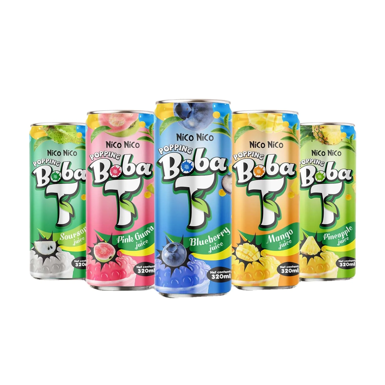 Готовый к употреблению чай со льдом 320 мл банка Nico фруктовый чайные напитки смешанный вкус оптовый поставщик напитков производитель