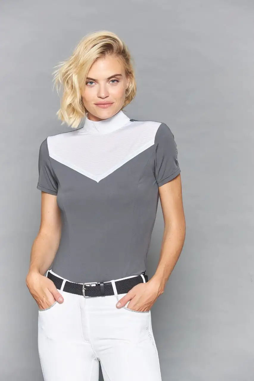 Lace Riding Equestrian Horse Riding Shirt Sleeve Base Layer Riding Top Equestrian English Horse Racing Products from India