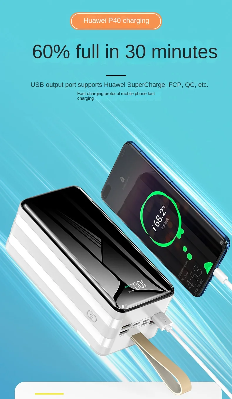 80000mah power bank 80000mah power bank case laptop power bank 120w output