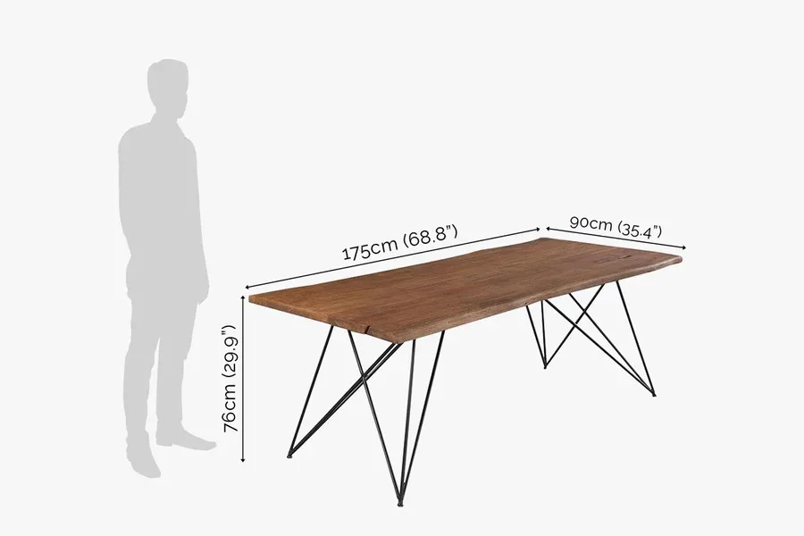 Direct Factory Supply Contemporary Wooden Dining Table Sleek Design for Minimalist Interiors for Sale from India