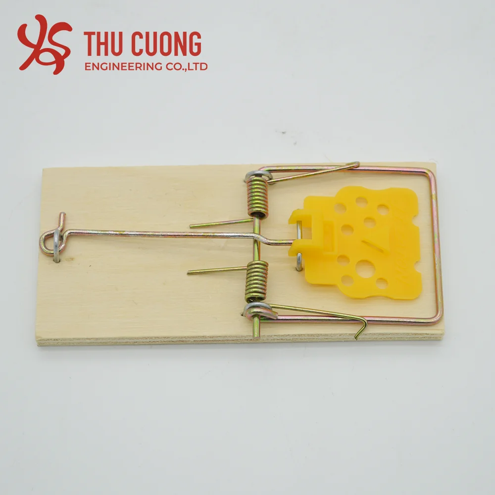 Best Seller Wooden Mouse trap Catching small Mice Various baits Safe Non-toxic Eco-friendly Indoor and Outdoor Easy to use Cheap