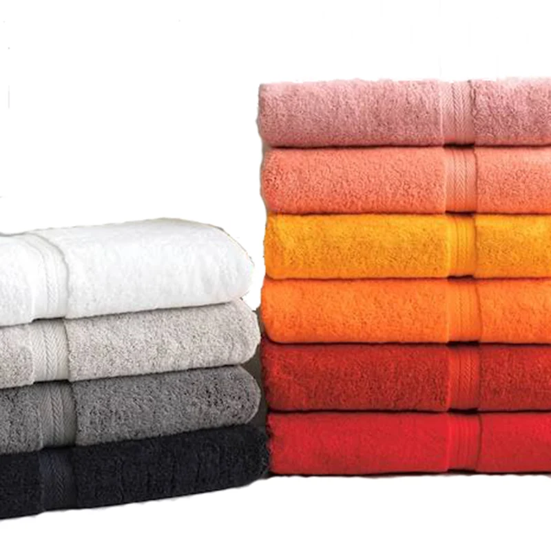 Bset selling Luxury Wholesale Hand Custom 70x140cm Hotel 100% Cotton stock Bath towel for sale