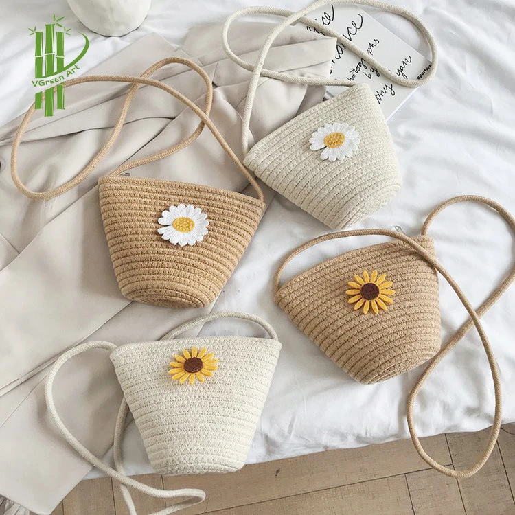 Shoulder Crossbody Summer Bag Daisy Yellow Flower Travel Bag 2022