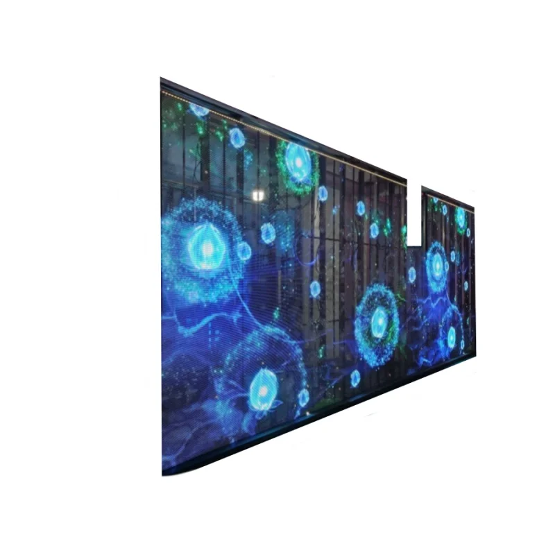 Small LED Indoor Display Flexible Film Transparent Screen Glass Outdoor Digital Signage Video Wall
