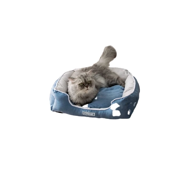 Premium Quality Comfortable Plush Pet Bed Soft Cat Bed Sleeping Pet Sofa Cozy Cat Beds Warm Pet Cushion Export Standard