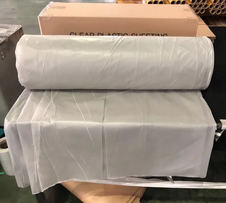 20ft *100ft Clear Polyethylene Film Plastic Poly Sheeting 6 mil Clear Construction Poly Sheets
