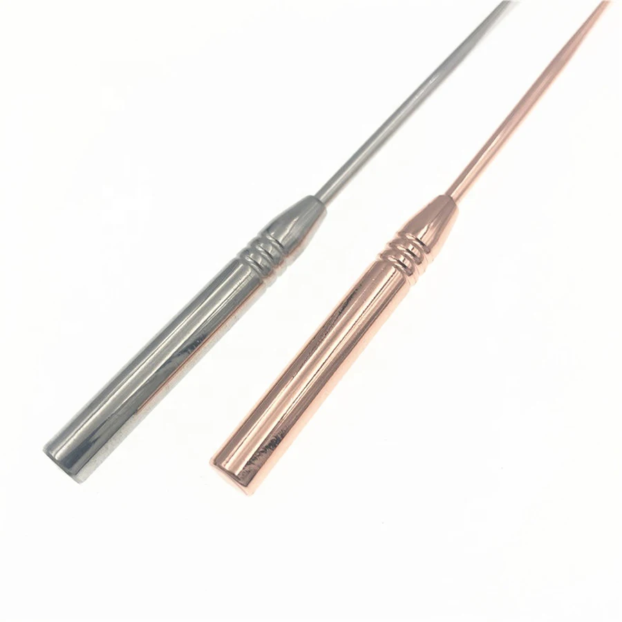 Breath Treatment Stainless Steel Metal Copper U Shaped Tongue Scraper with Packing Box for Travel