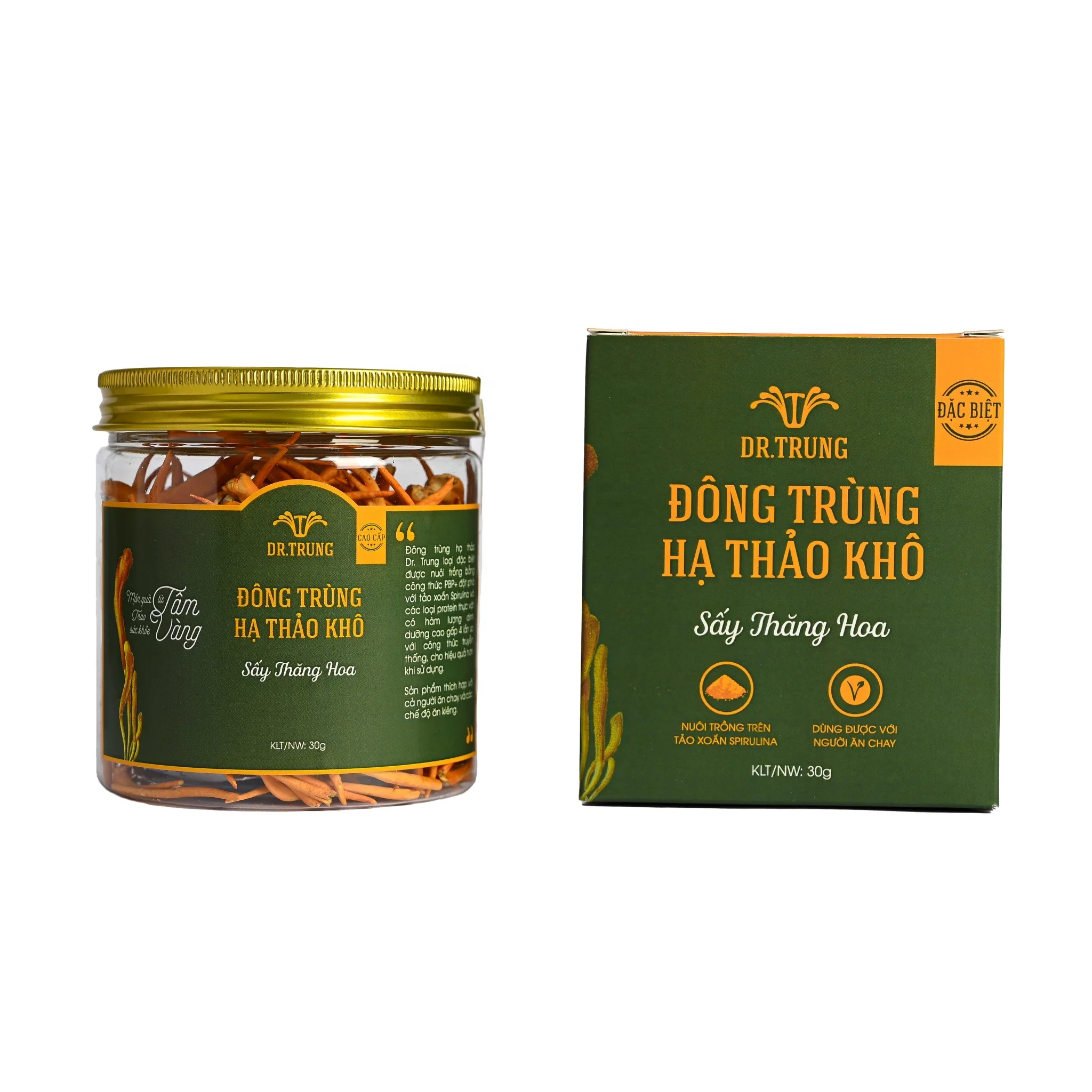 Cordyceps Mushroom Premium  3-5 Cm Cordyceps For Food Iso 22000 2018 Customized Packaging Asia Manufacturer