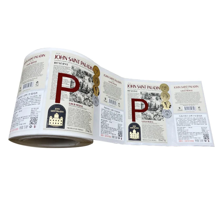 Manufacturer Low Price China Manufacturers Customized Label Thank You Paper Pvc Label Printing Machine Roll Sticker Printer