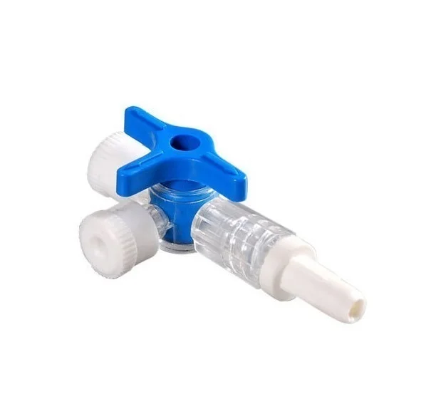 Syringe concealed medical grade luer 3 way stopcock manifold valve plastic pipe Stable Disposable device