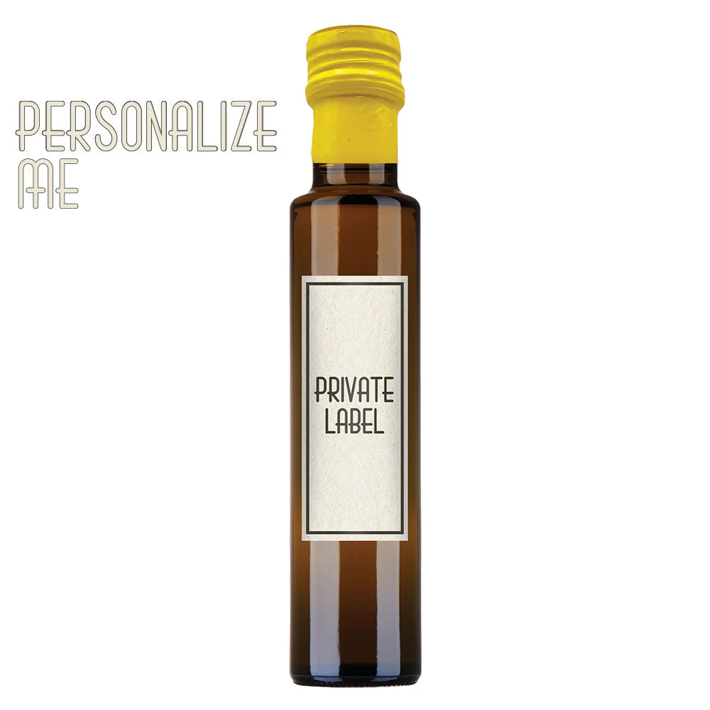 Lemon flavored oil 100% Italian with personalized label corporate restaurant hotel gadget ideas Christmas gifts