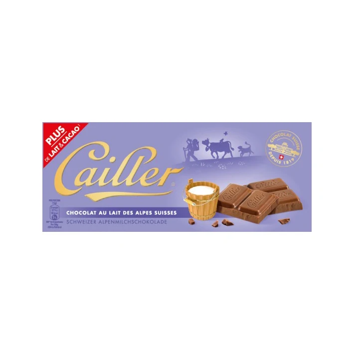 Nestle Cailler chocolate Candy bars 24 packaging Confectionaries