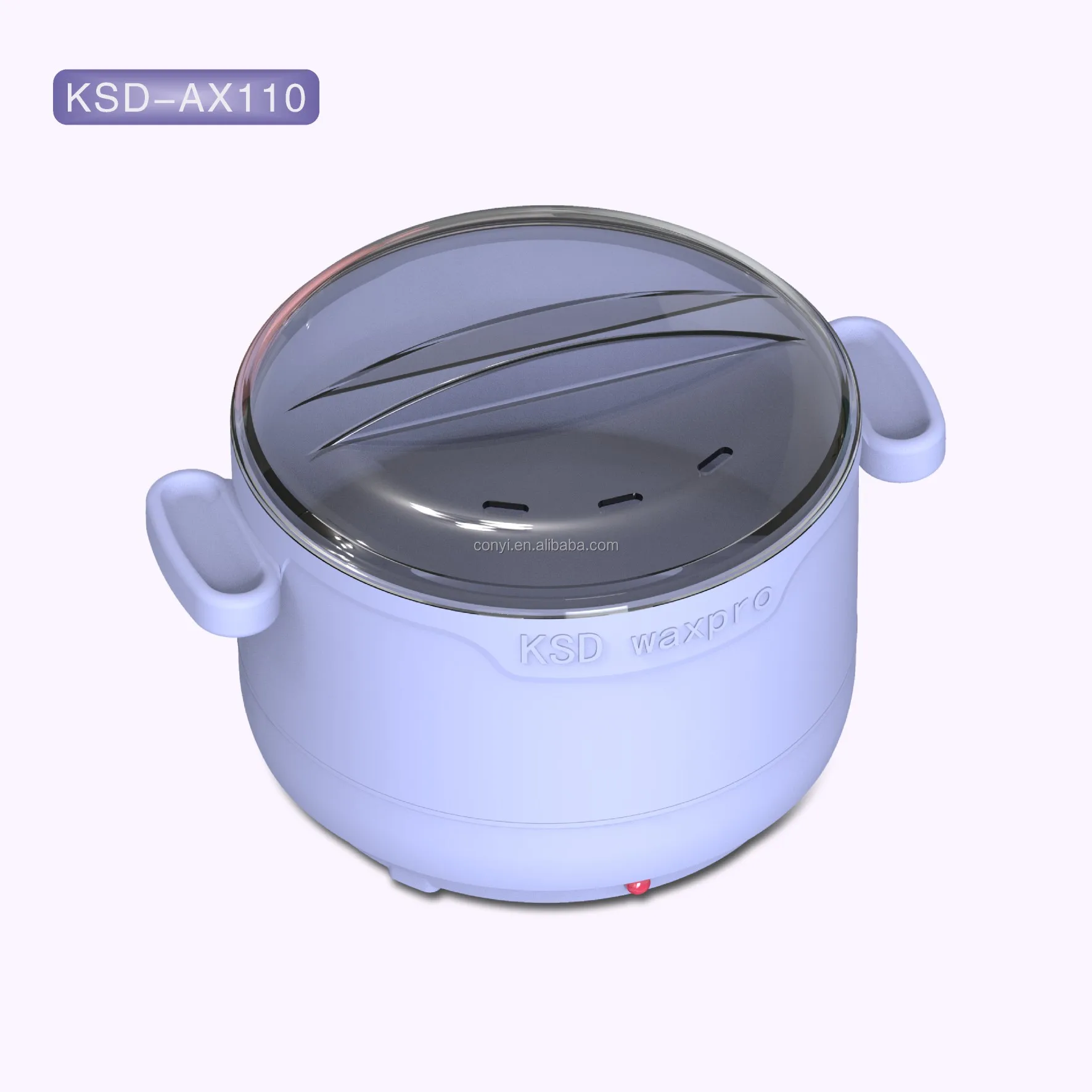 500ml Silicon Melting Wax Bean Heater Hair Removal Waxing Machine Tool 120 Degrees EU Plug Wax Warmer