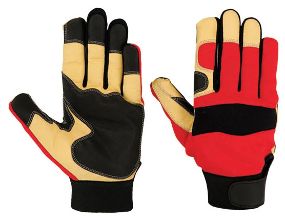 Wholesale Mechanic Gloves for Men Anti-Slip Safety Mechanical Gloves with Custom Logo Available in Various Sizes and Colors