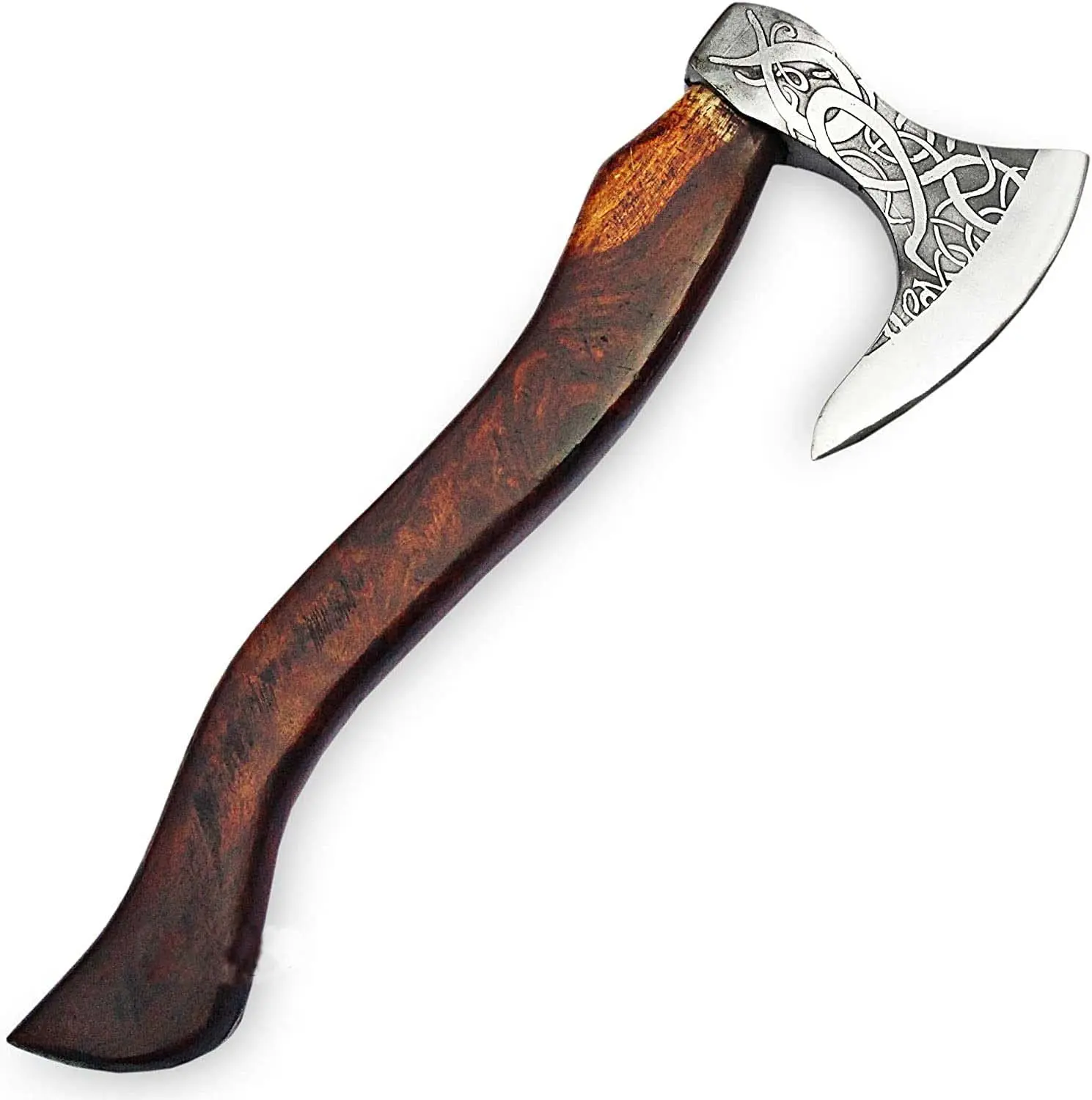 Viking Axe с головкой из высокоуглеродистой стали и красивой деревянной ручкой топорик топоры промышленного класса для наружного использования новый дизайн