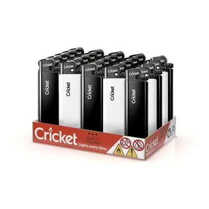 Cricket Nylon Pocket Lighter Fusion Intense Disposable Pack of 5