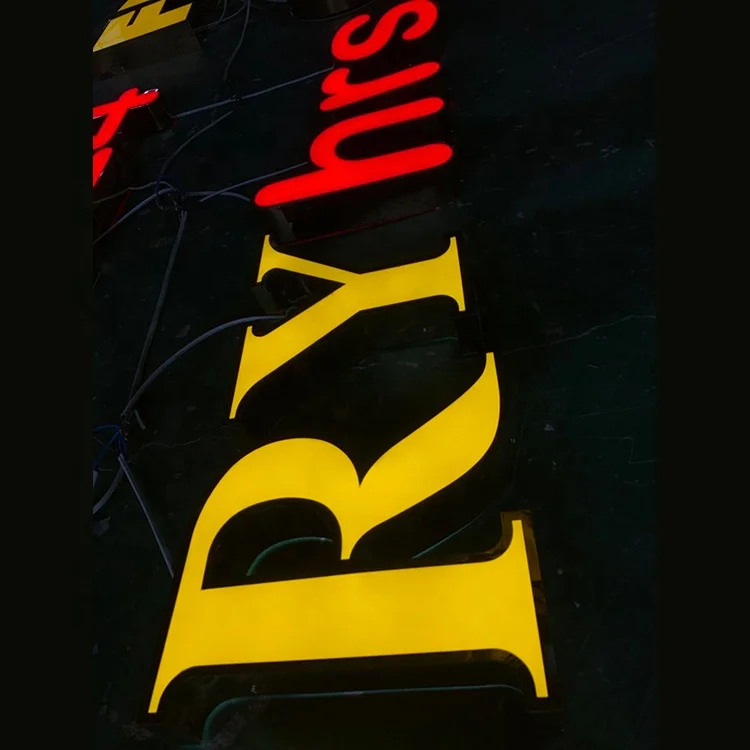 2024 Most Popular Advertising Channel Letter Bender Advertising Frontlit led Letter 3d Letter Advertising