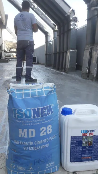 ISONEM MD 28 SUPER FLEXIBLE CEMENTITIOUS AND ACRYLIC POLYMER BASED WATERPROOFING MATERIAL, MADE IN TURKEY