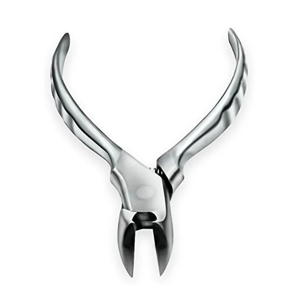 Stainless Steel Foot Care Instruments Corner Pliers Rounded Smooth Grip Podiatry Nail Nippers BY INNOVAMED