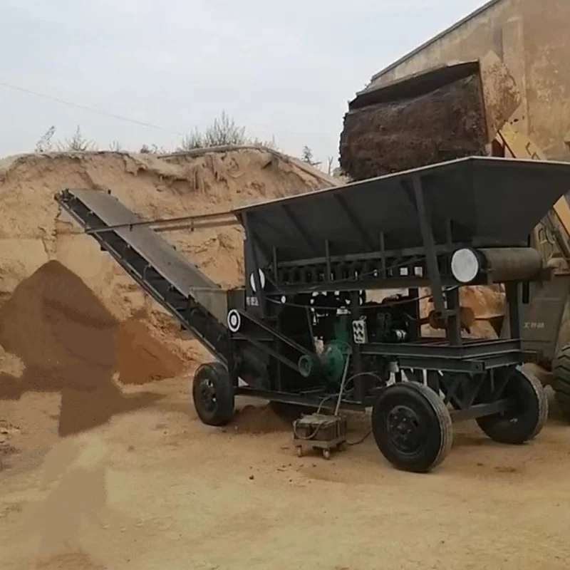 Factory direct garden and green soil crusher   farm special soil crusher  Park earth crusher Motor type