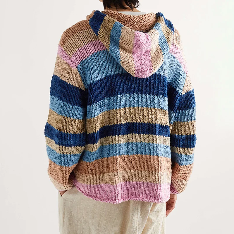 High Quality sweater men knit cardigan jacquard sweater very good knit mohair best usa sweater men 2022