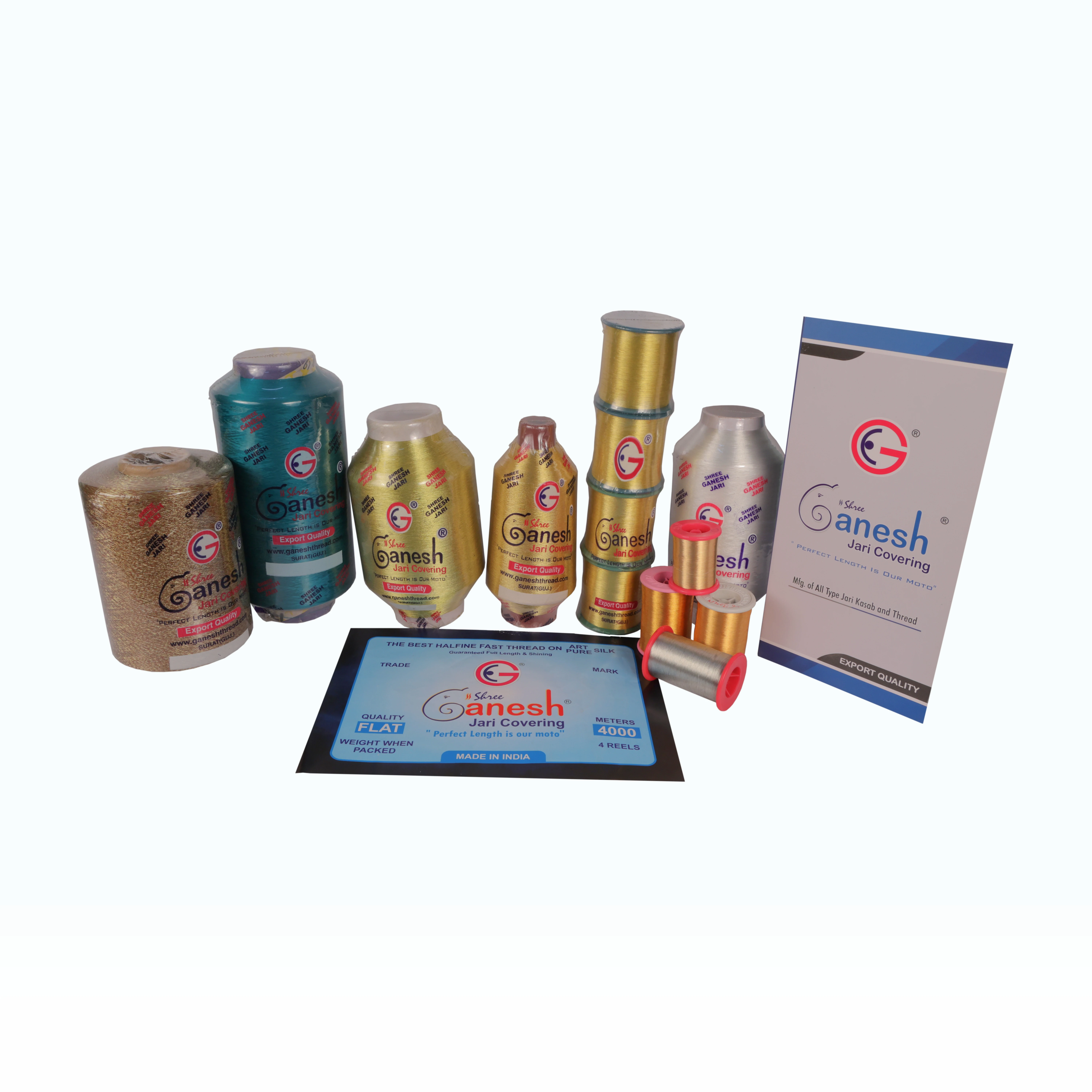 High-Tenacity Twisted Sewing yarn Fine Weave Technique for Quilting Embroidery Smooth Finish Dyed Pattern