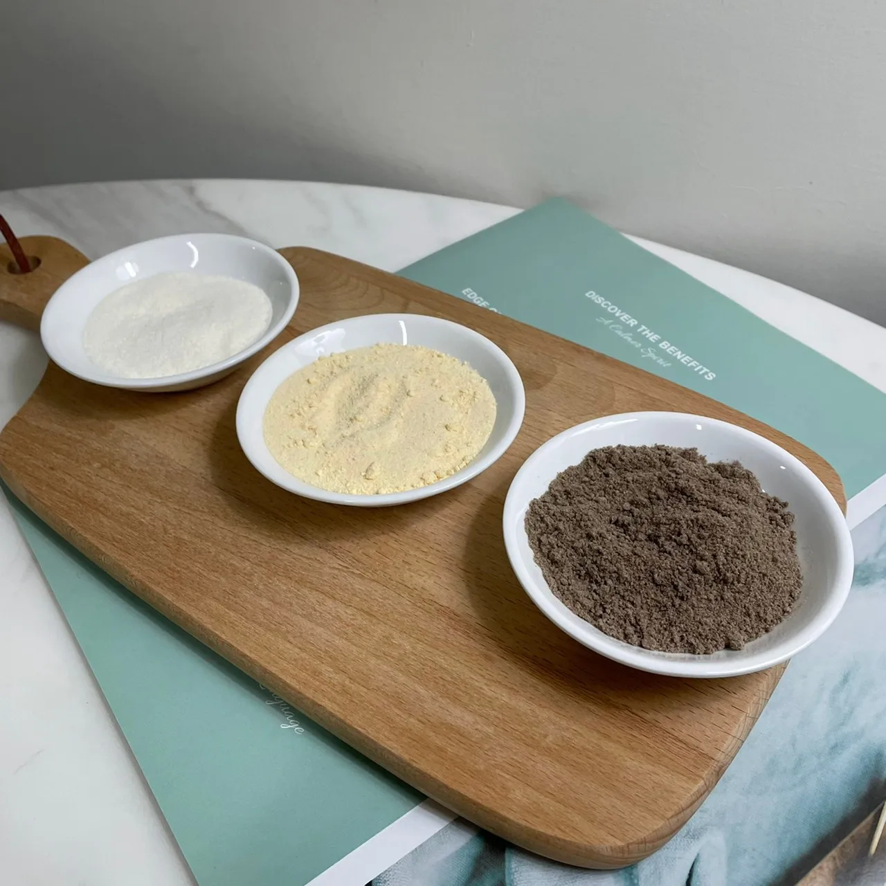 Hot selling product egg flavor pudding powder for milk tea toppings