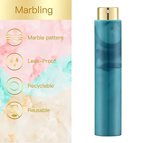 10ML Perfume Atomizer Travel Refillable perfume Containers Dispenser Spray Empty Bottle for Mini Sprayer Size