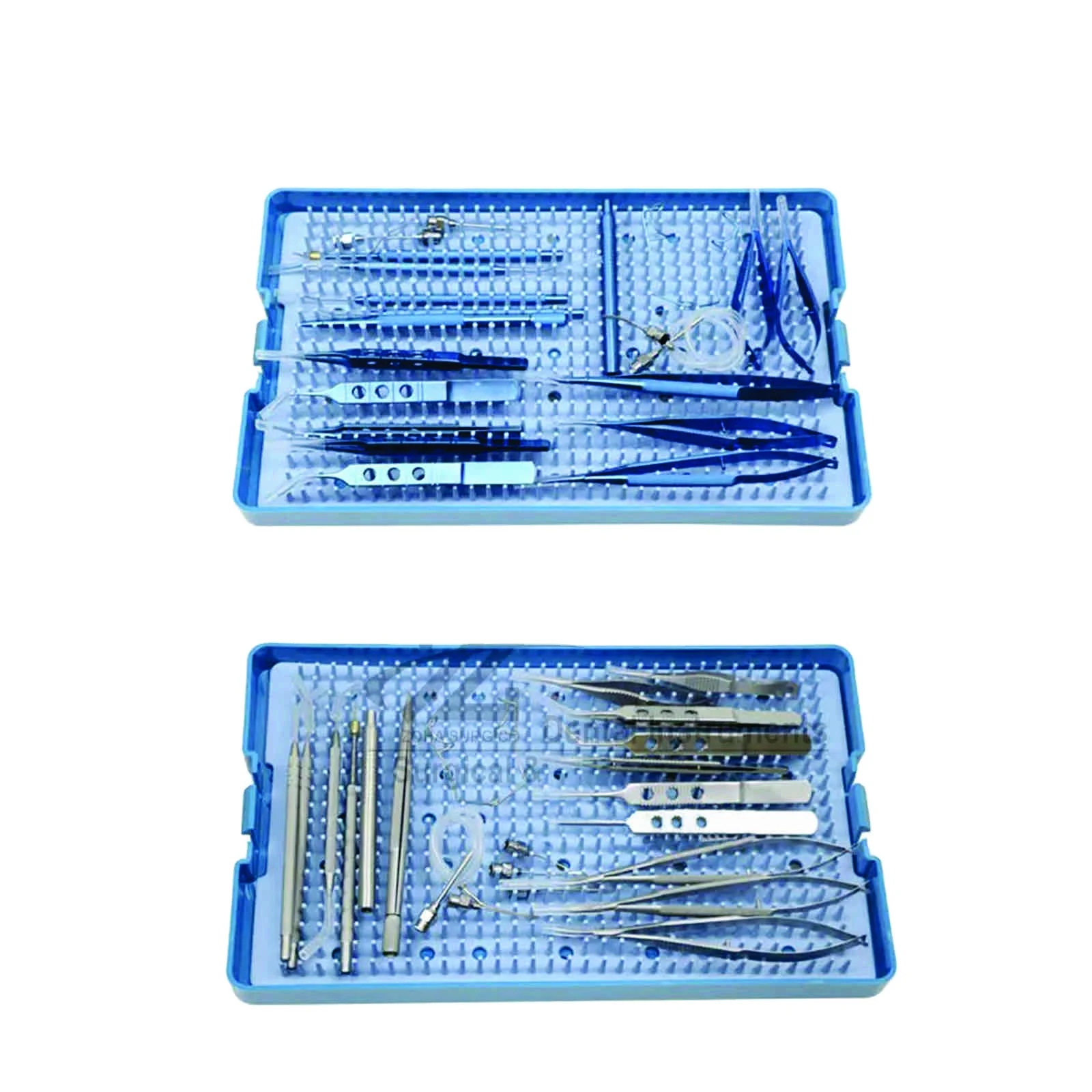 Titanium Stainless 21pcs Tools for Cataract Eye Ophthalmic Kit Eyelid Surgery Tool Ophthalmic Instrument