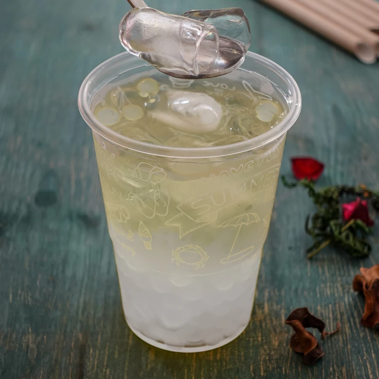 Wholesale No.1 Boba Tea Bubble Milk Tea Topping Lychee Crystal Boba