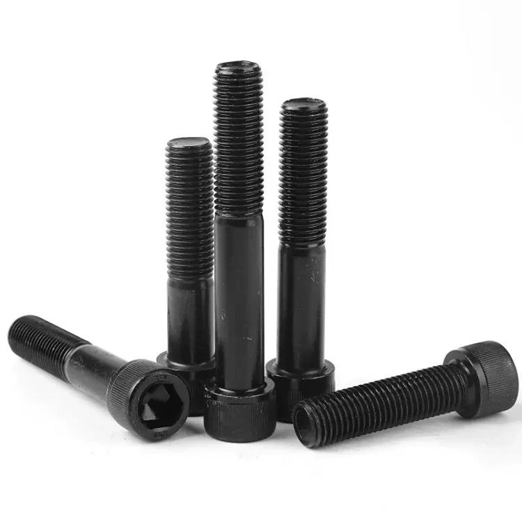 M3 M4 M5 M6 M8 M10 M12 M14 M16 M18 DIN912 Grade 12.9 Black Oxide Partial Thread Allen Bolt Hex Socket Head Cap Screws
