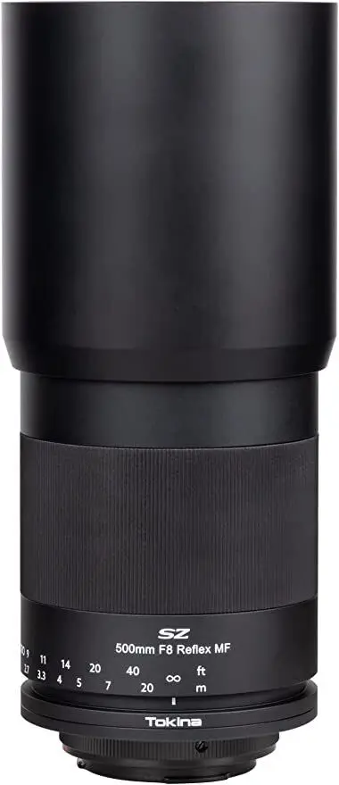 Tokina SZ 500mm f/8 Reflex MF Lens for C.anon EF