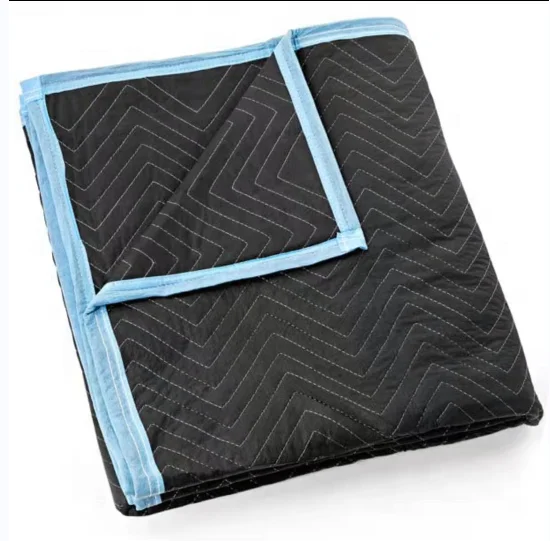 Custom Logo Luxury 72x80 Inch Furniture Moving Blanket Printed Fabric Cover for Bed Sofa & Bedding