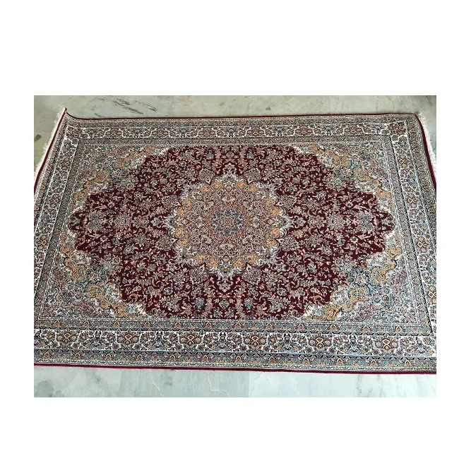 Excellent Quality Handmade Silk on Silk Persian Rug for living room Use Available at Wholesale Price Smart Floor Rug