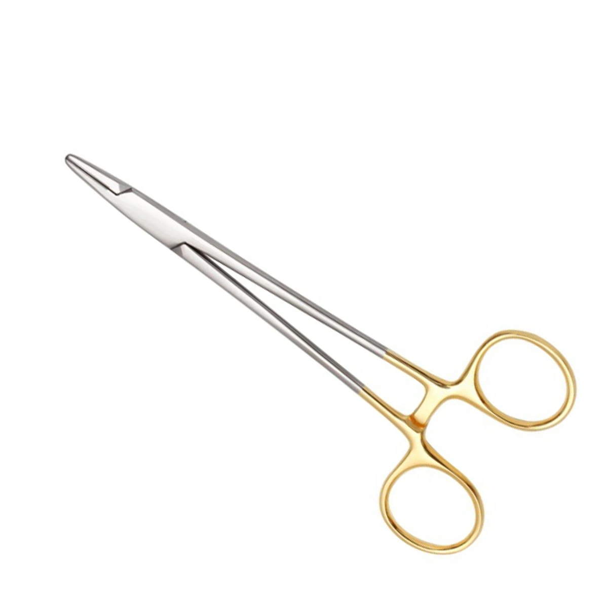 12.5cm Golden Color handle Needle clamp medical pliers Surgical forceps Double eyelid cosmetic plastic surgery Needle holder