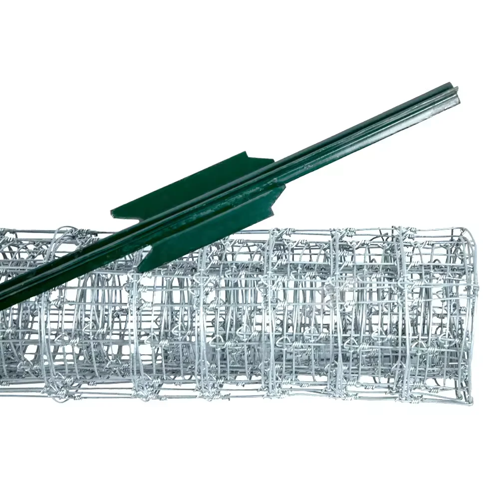 British Farm 6 ft T Fence Post Barbed Wire Galvanized Steel Iron  Metal T Post