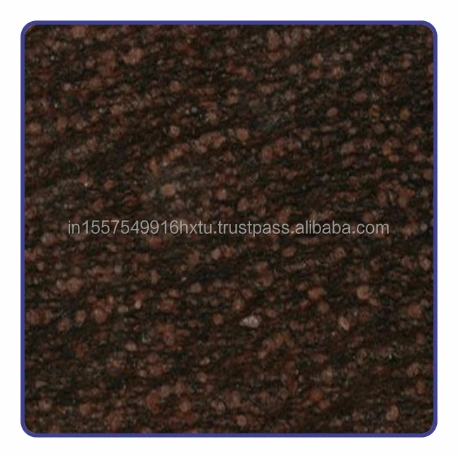 Polished Black Granite Slabs for Wall Cladding and Countertops