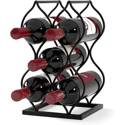 Modern Design metal Wine Rack Large Size barware Beer Champagne Wine Bottles Holder Decorative Bottle Stand Gold Finished